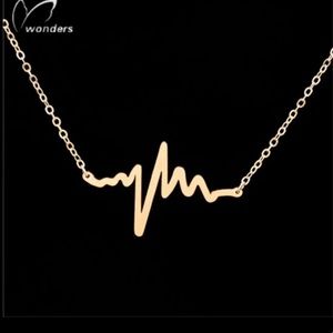 Heartbeat necklace